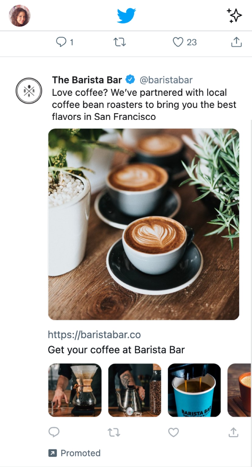 twitter carousel ads