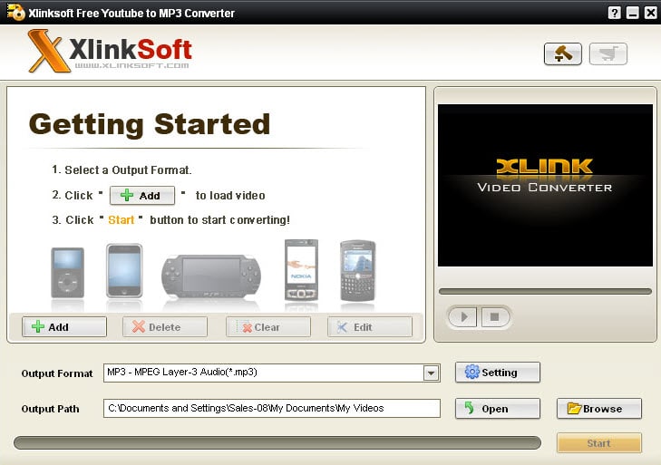 Xlinksoft MP3 Converter 