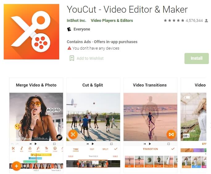 youcut video editor maker