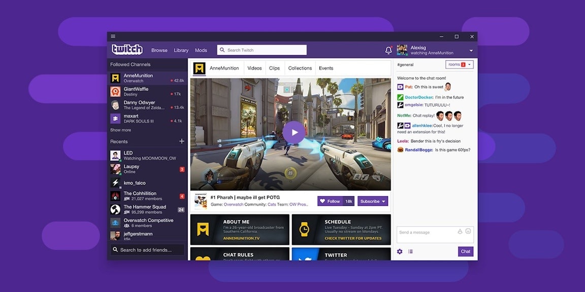 twitch streaming platform