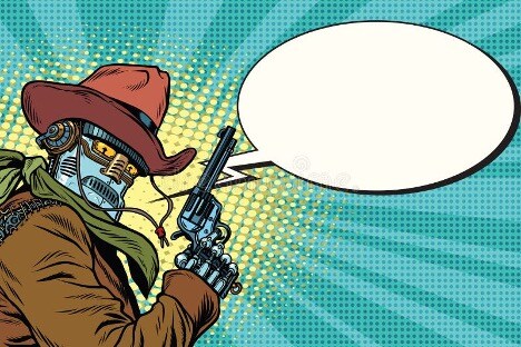 western comic cowboy