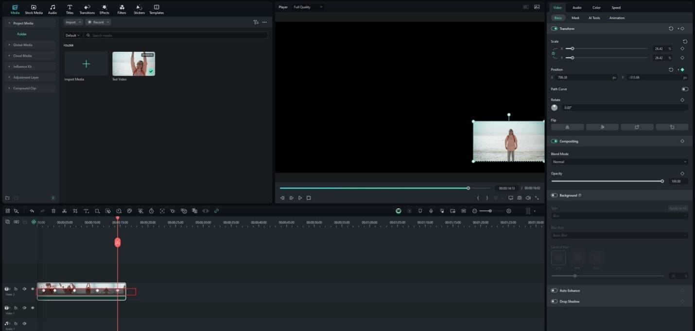 keyframe positioning