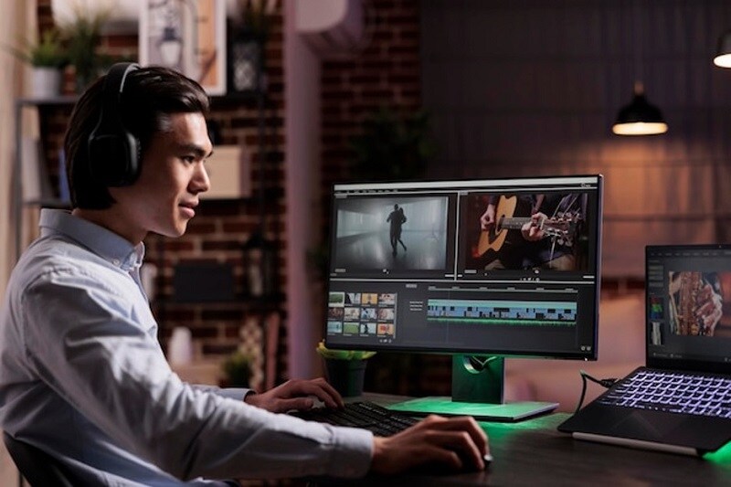 person video editing
