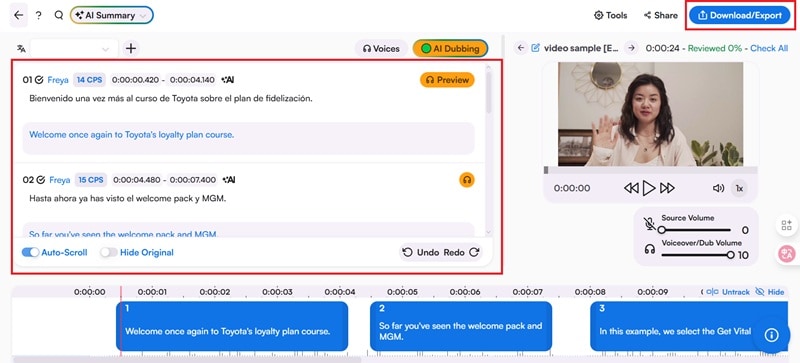refine maestra subtitle translation
