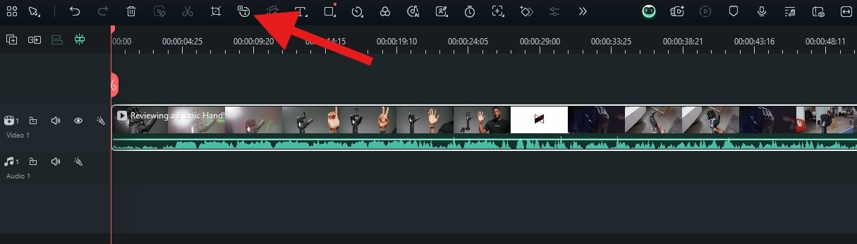 activate speech to text filmora desktop
