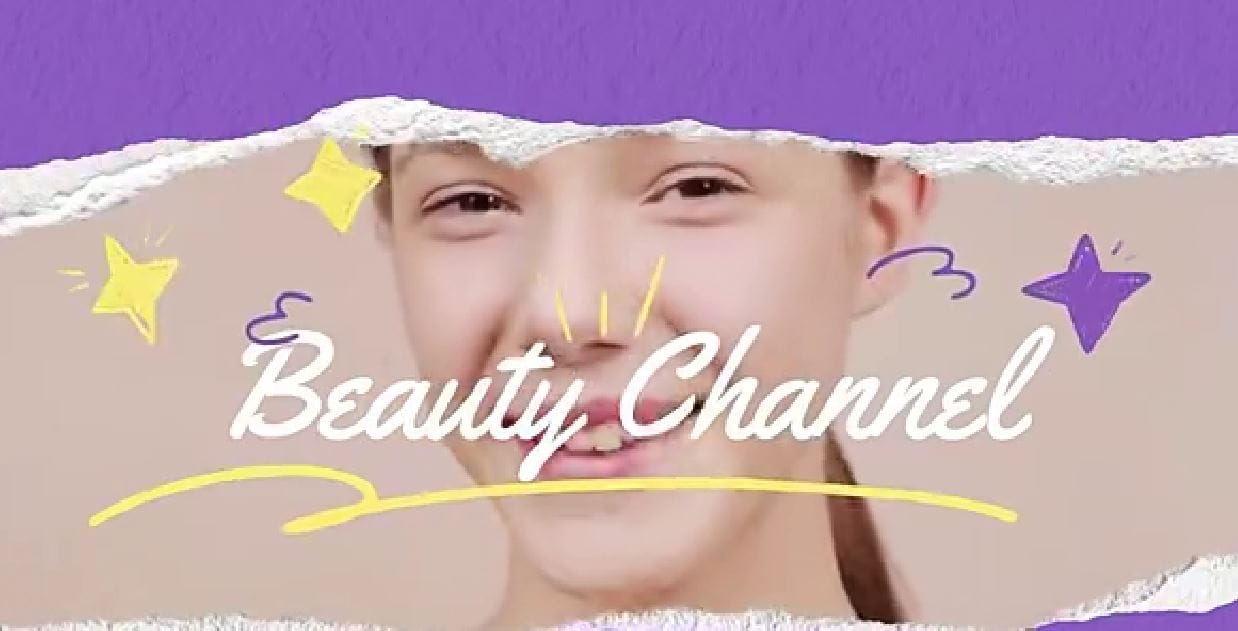 beauty vlog banner