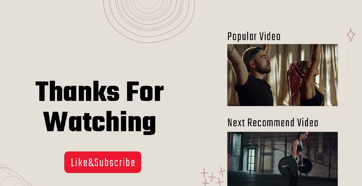 simple thank you banner