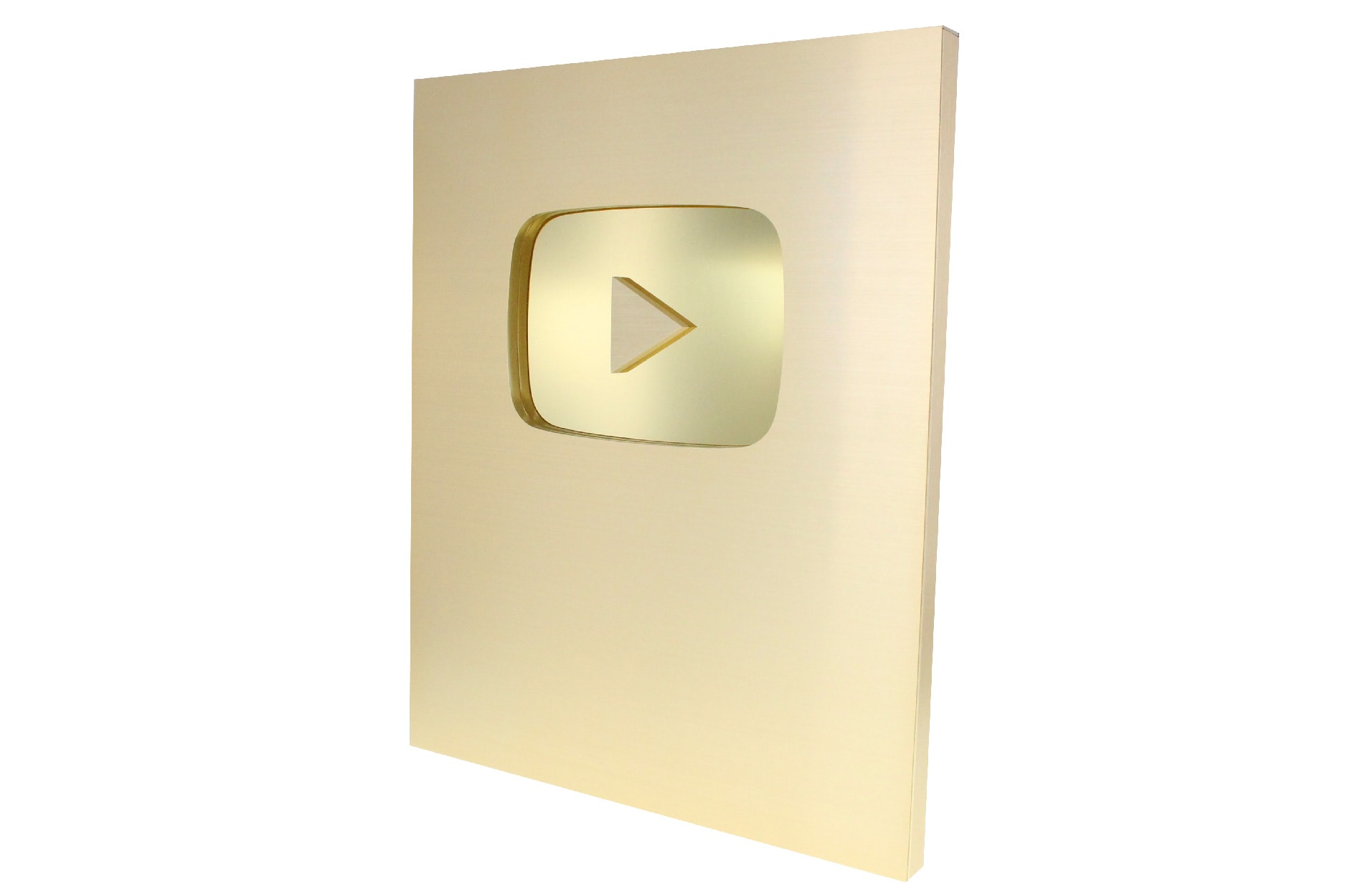 Creator Awards for Subscriber Milestone Play Button Trophy