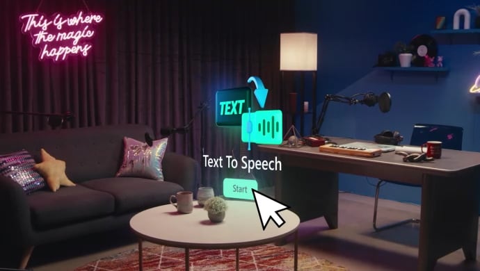 wondershare filmora text to speech