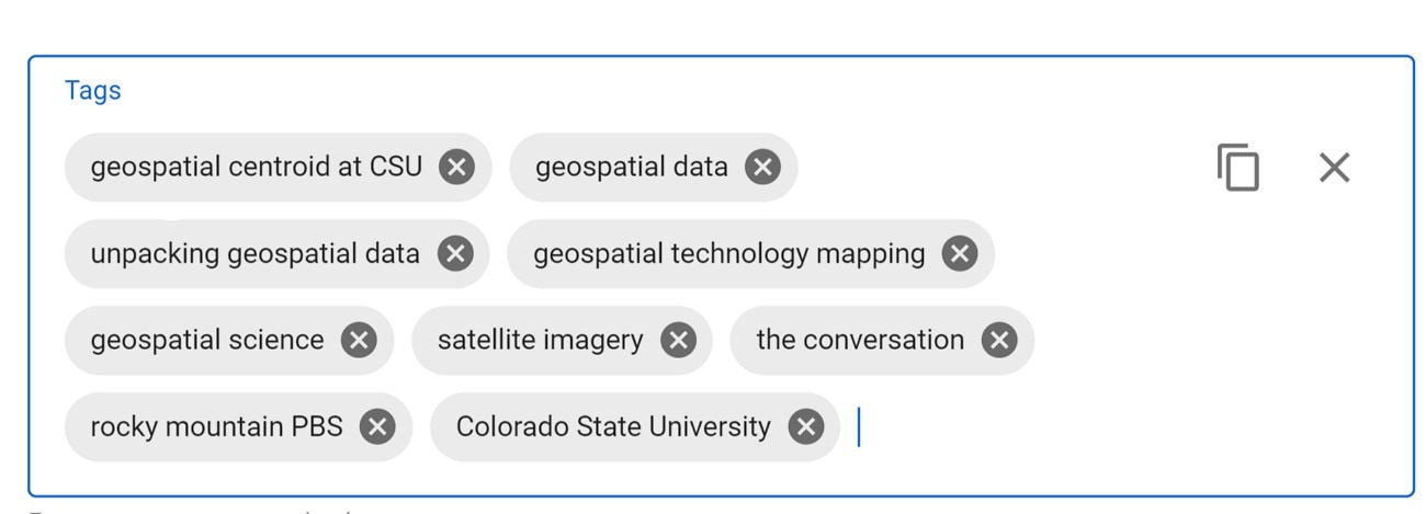 youtube video meta tags