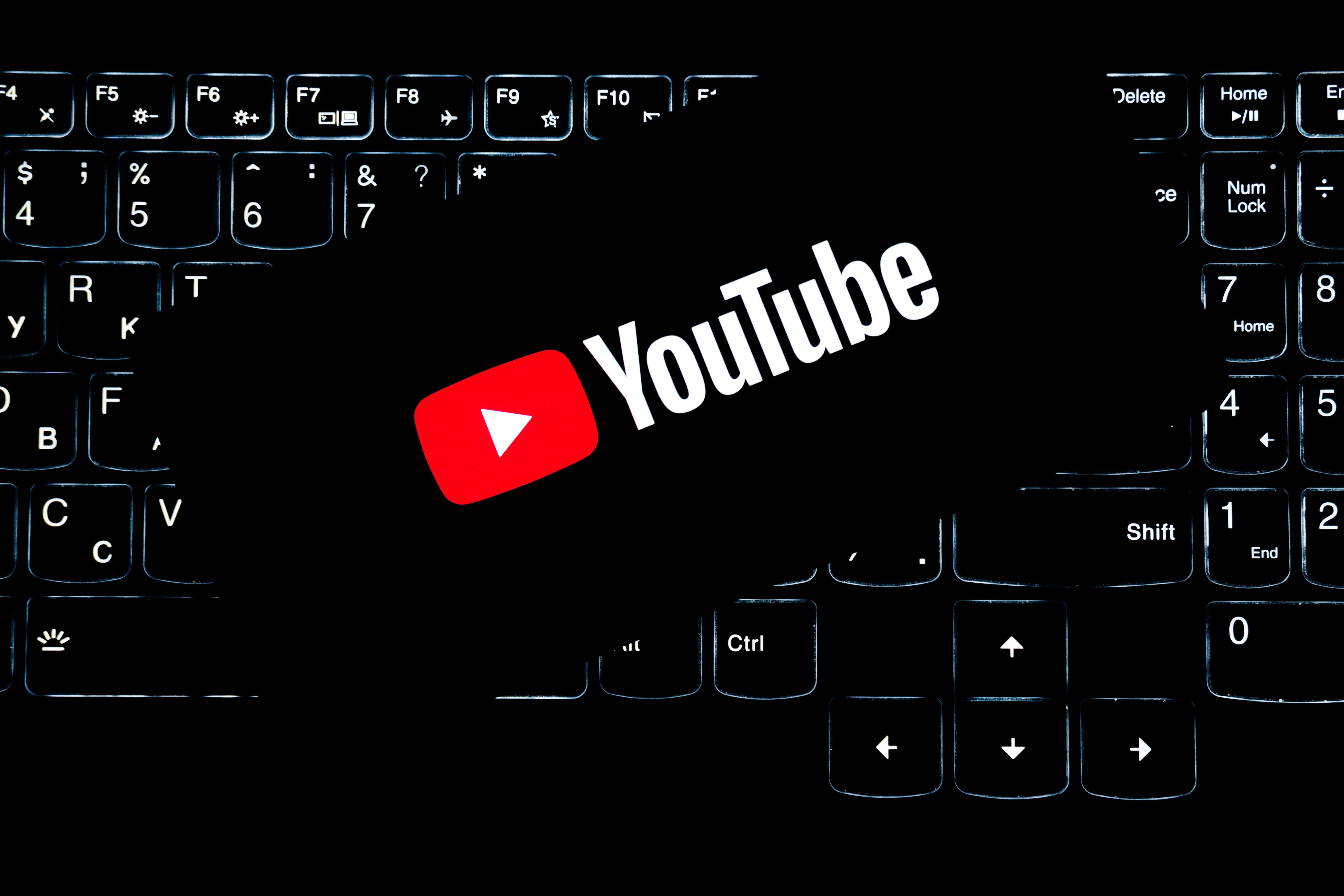 youtube logo display