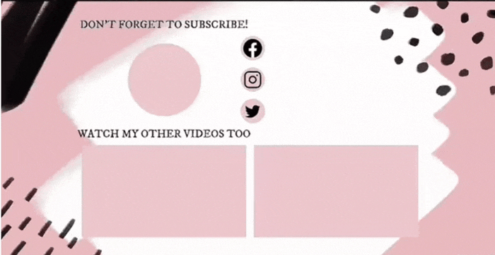 youtube outro example