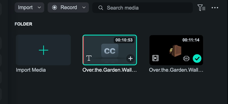 select extract subtitles and subtitle tracks