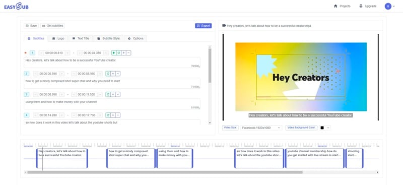 easysub youtube subtitle downloader