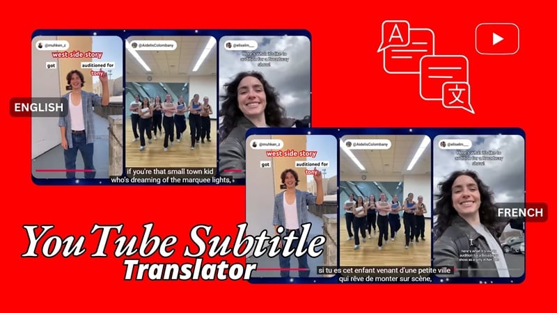 youtube subtitle translator banner