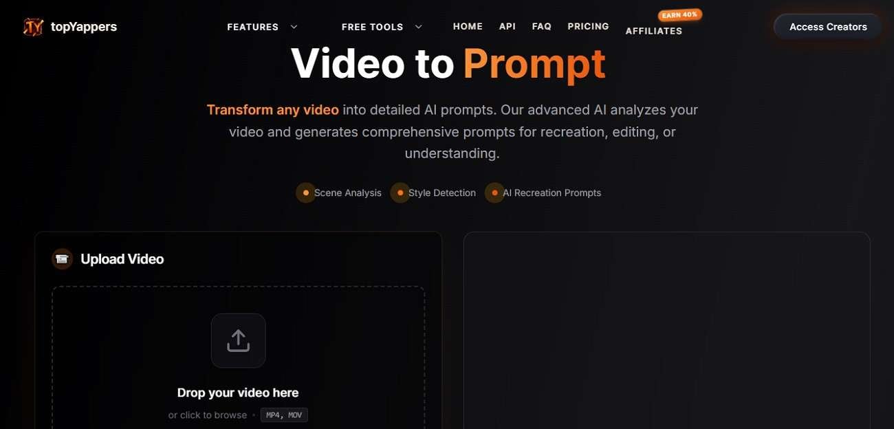 top yappers video to prompt