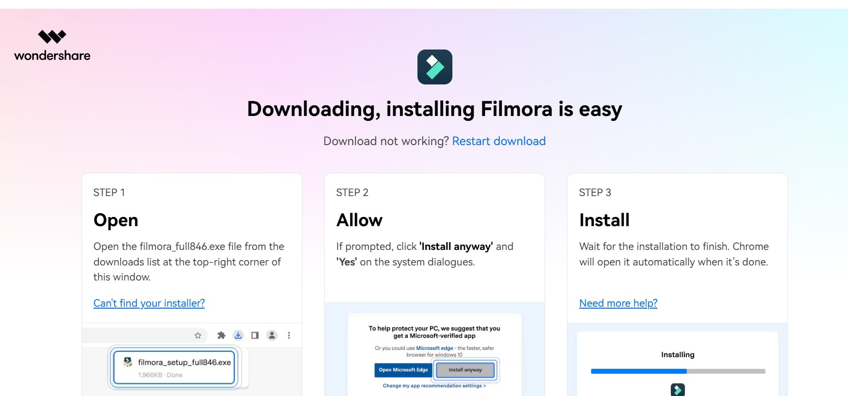 filmora download