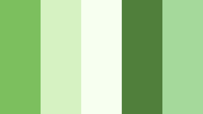 zen garden wasabi mist wasabi green color palette with hex codes