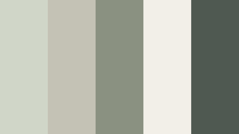 zen workspace neutrals desert sage color palette with hex codes