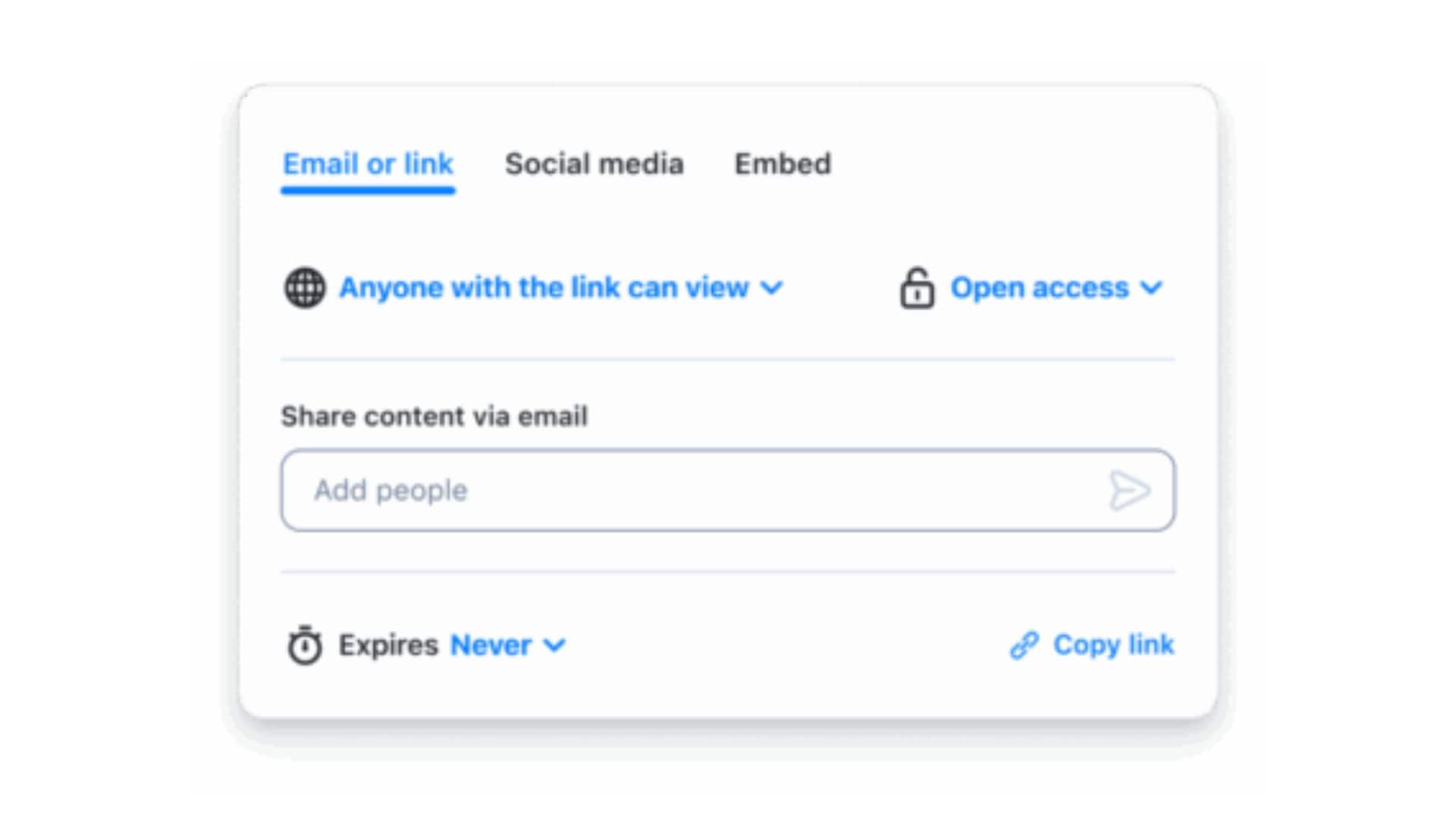instant sharing on zight