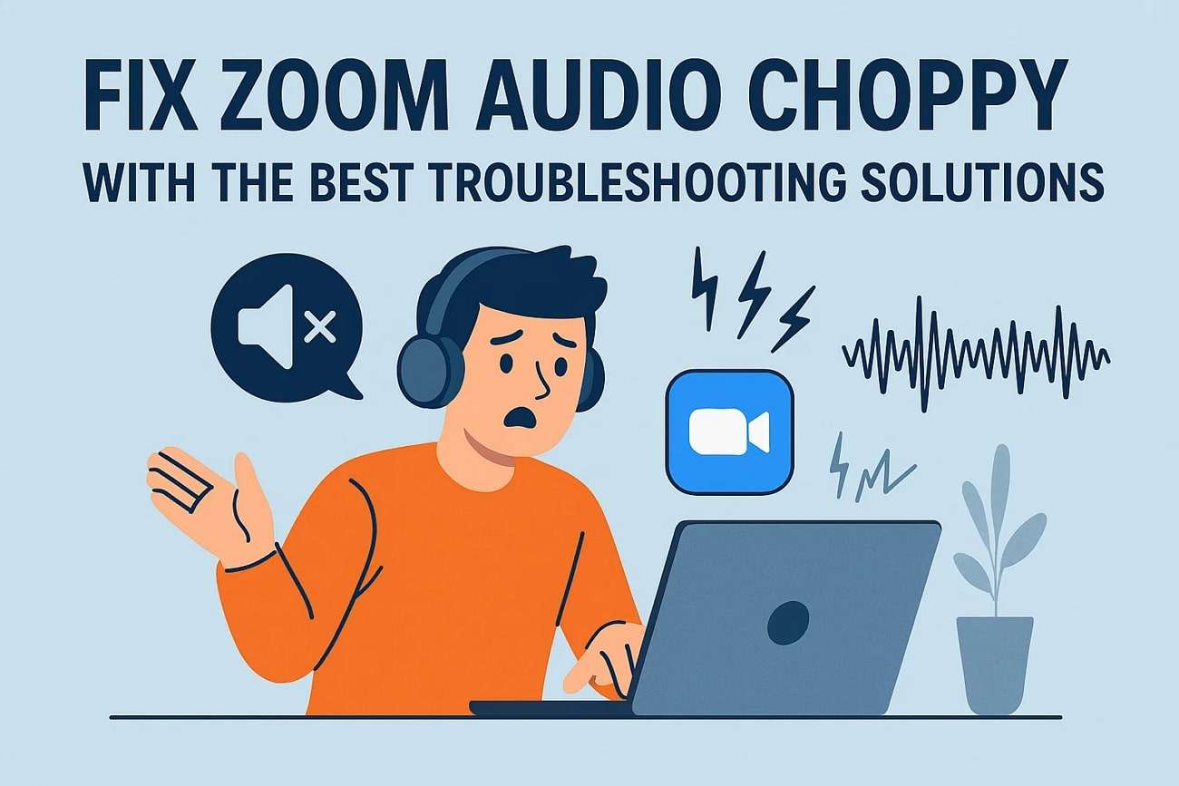 fix zoom audio choopy guide
