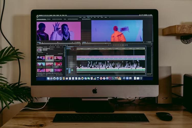 non-linear editing timeline