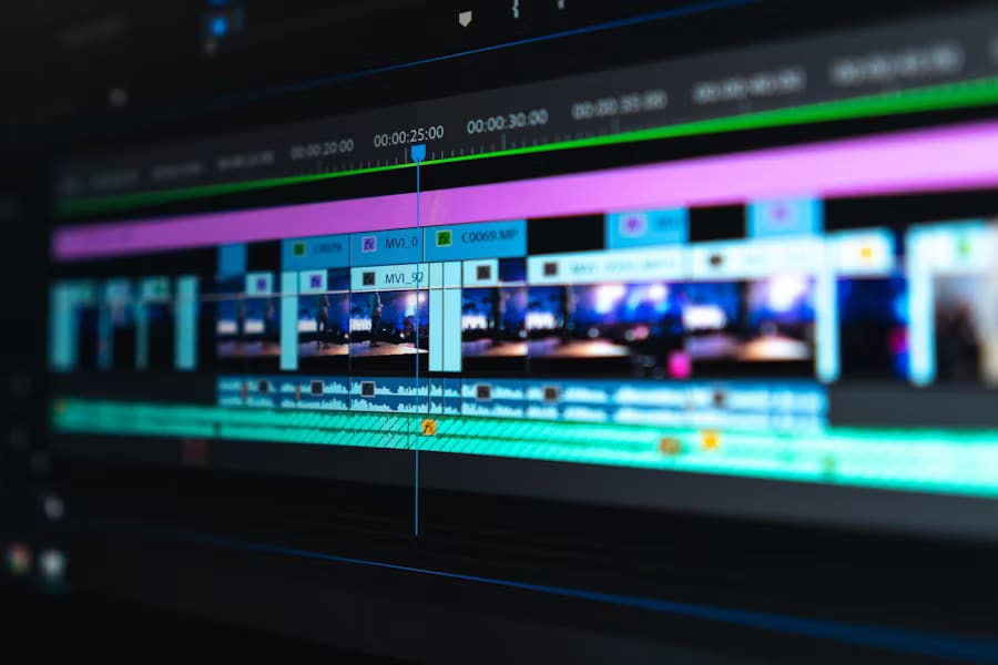 pre-render non-linear editing