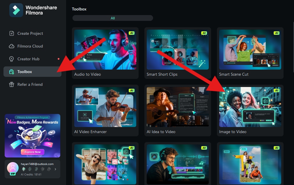 use ai image to video pc