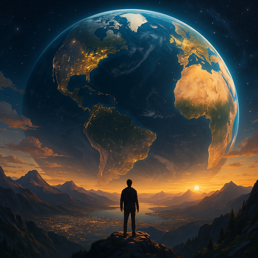 ai earth zoom out filter