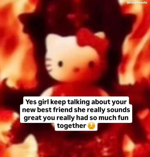 jealous hello kitty memes