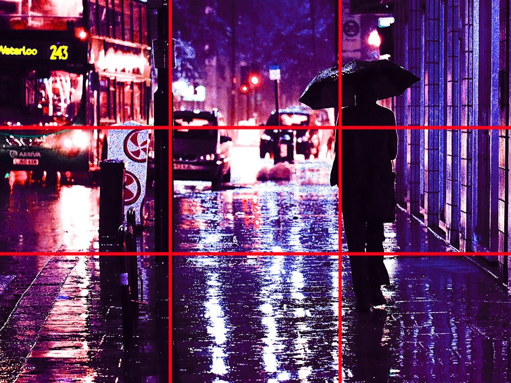 rule of thirds in street photography