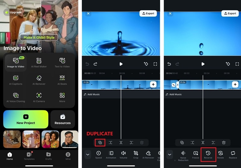 make video loop on mobile