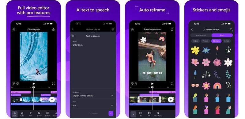 clipchamp top social media video creator
