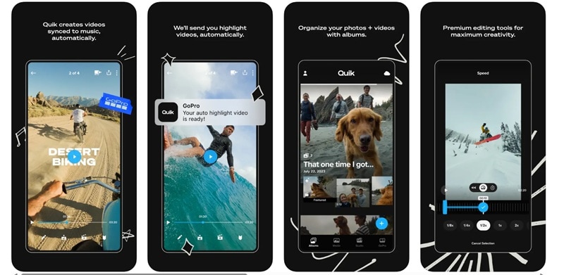 gopro quik social media video creator