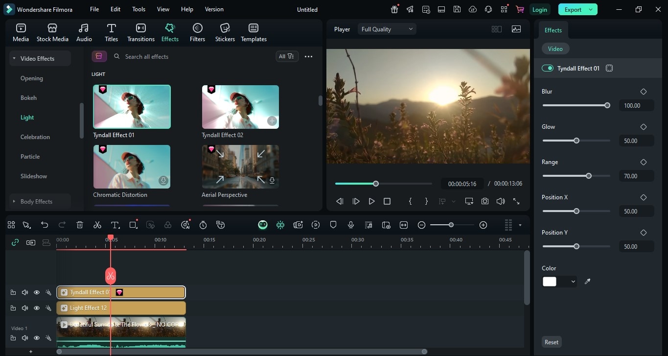 enhance your video with additional effects for extra atmosphere