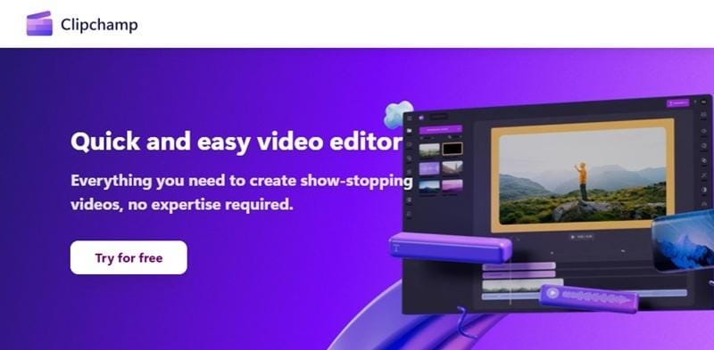 clipchamp online video collage editor