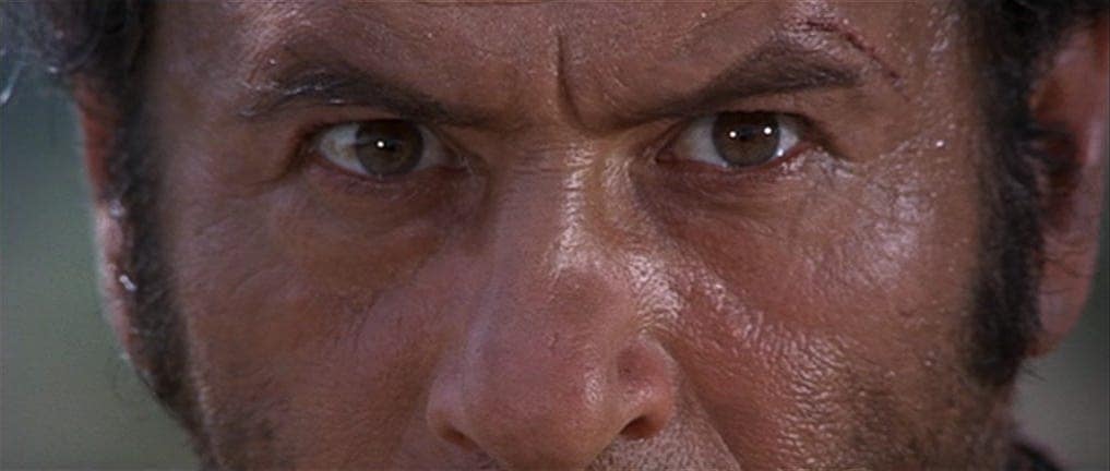 extreme close up mexican standoff example