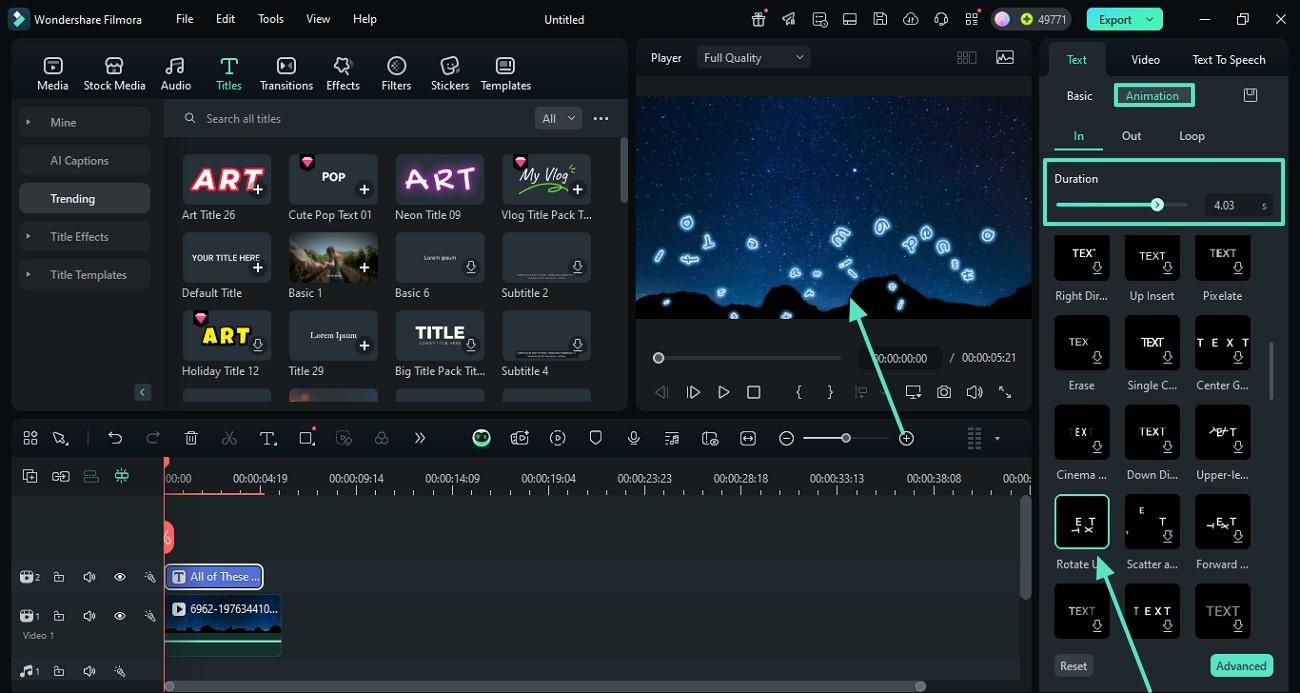 filmora text filters overlays