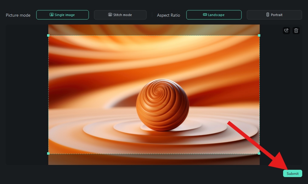 select asmr object and click submit