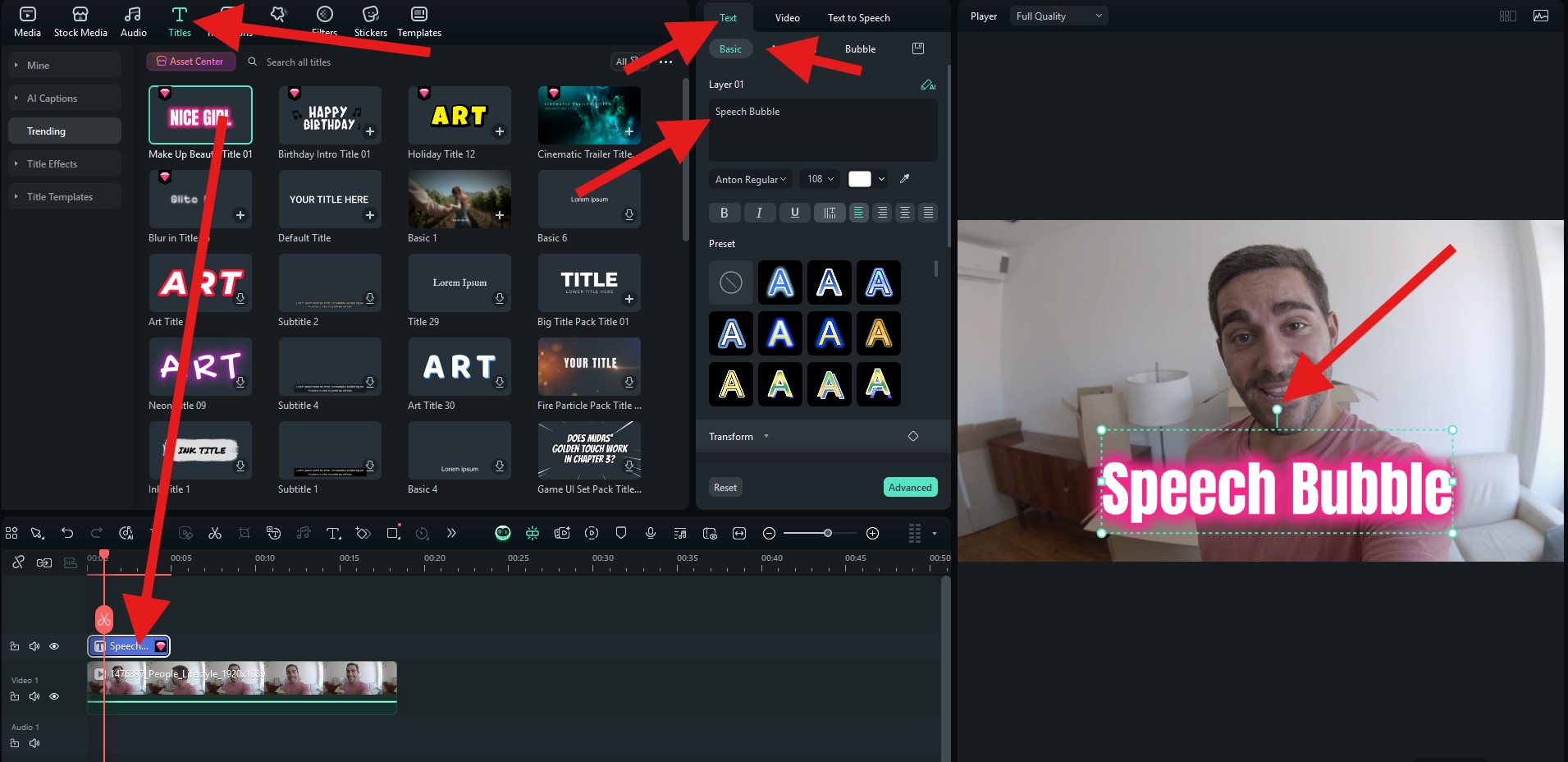 add text to video or photo