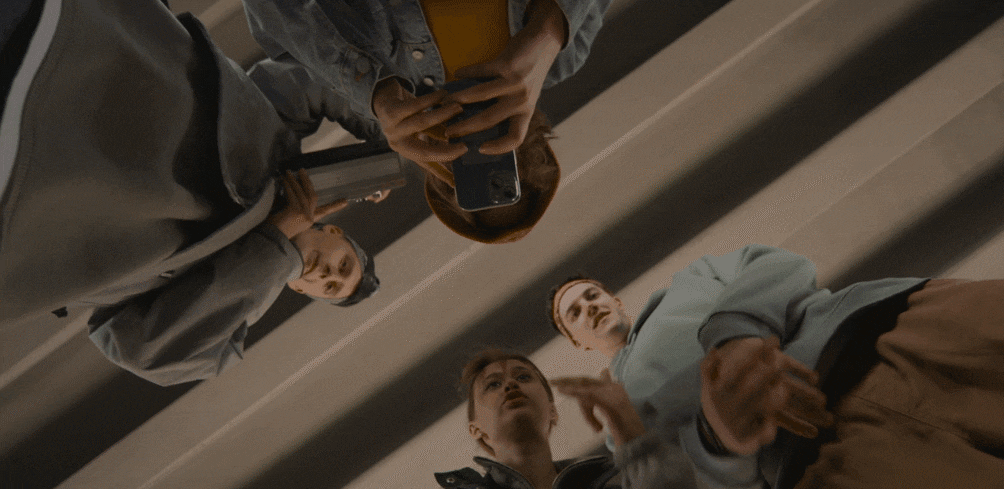 worms eye view short example gif