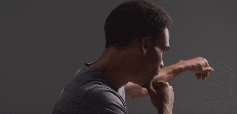 over the shoulder short example gif