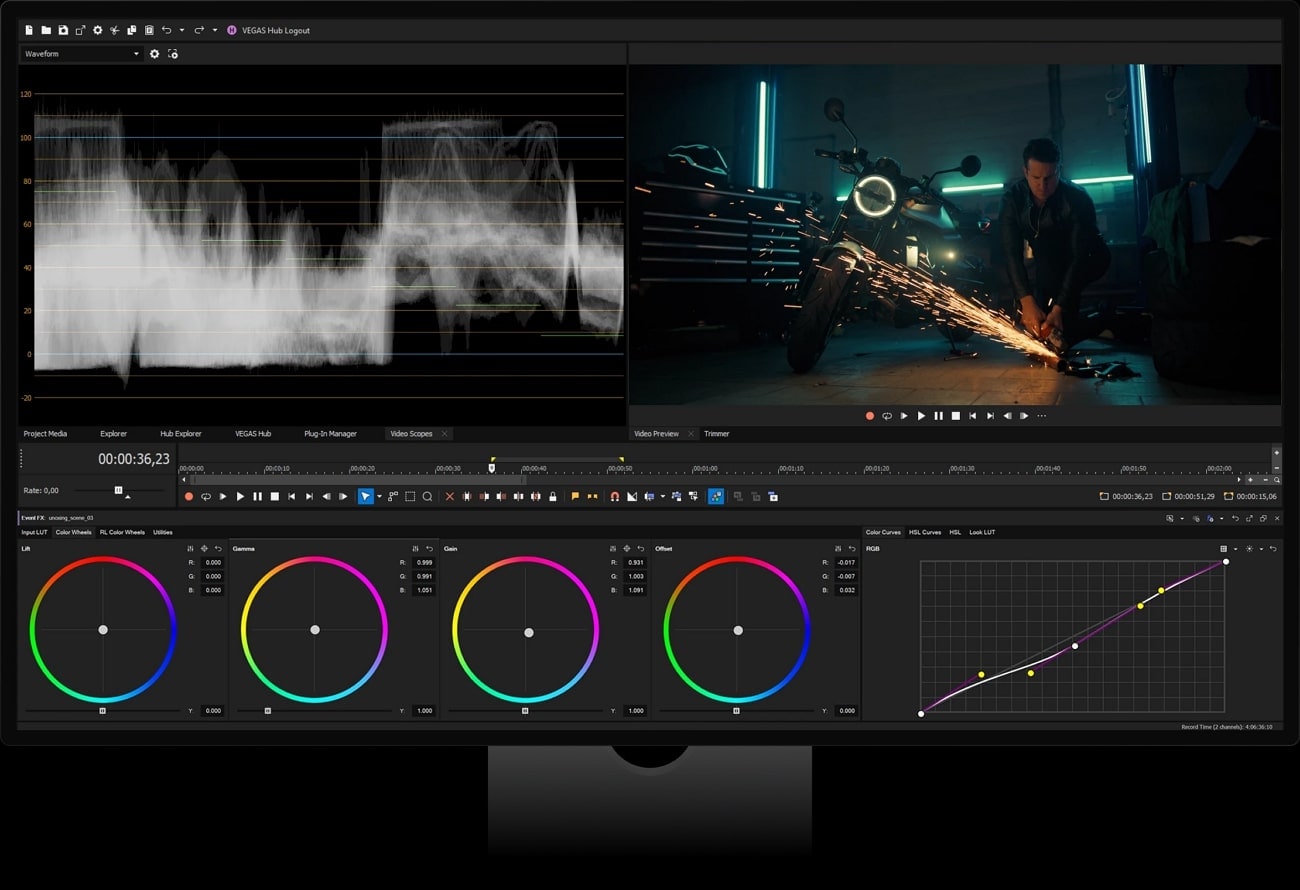 what is sony vegas software
