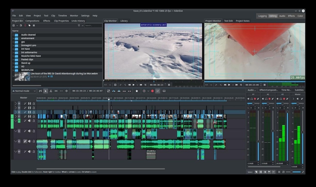 kdenlive sony vegas alternative