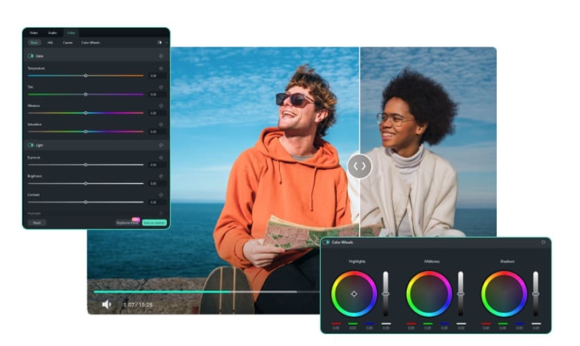 filmora for video editing