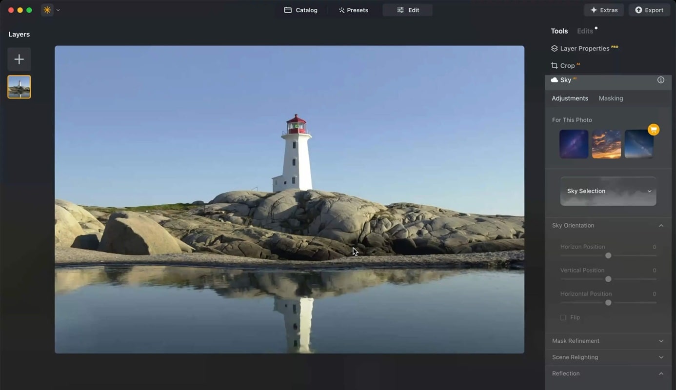 luminar neo photo editor