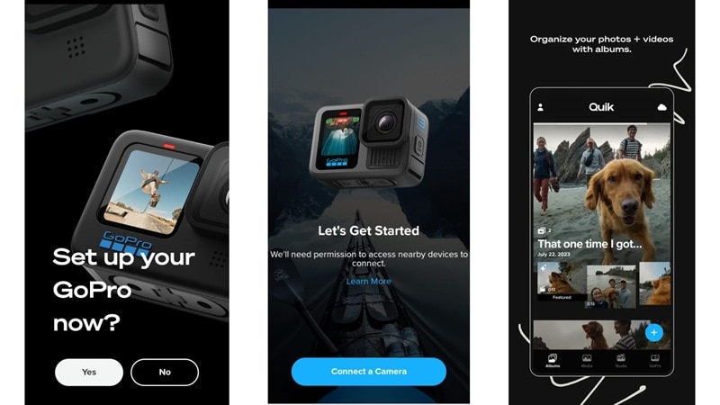 gopro cloud for connection and transfers