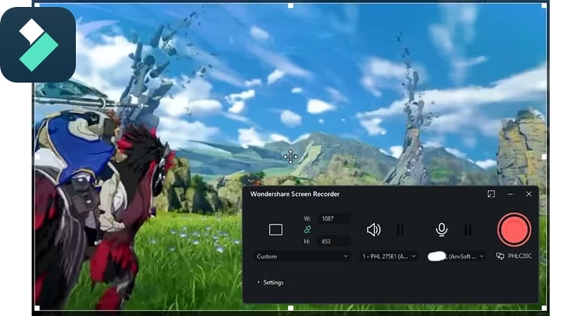 filmora screen recorder and video editor