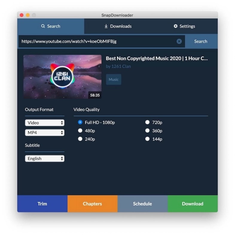 snapdownloader video downloader