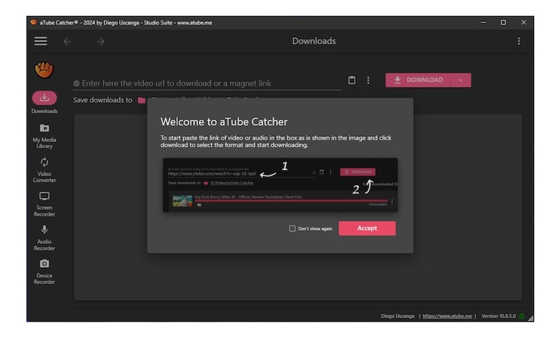 atube catcher